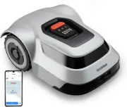 Robot Lawn Mower 1/4 Acre Localization Tech App Self-Charging Quiet Waterproof