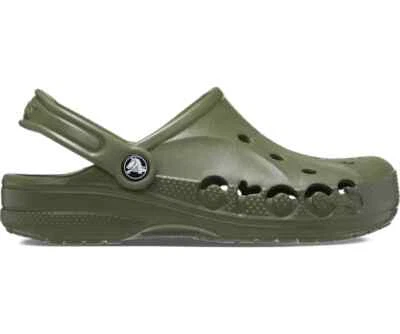 Crocs Men's and Women's Shoes Baya Clogs, Slip On Shoes Army Green US M7/W9