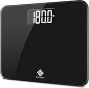 Etekcity High Precision Digital Body Weight Bathroom Scale with Ultra Wide Platform and Easy-to-Read Backlit LCD, 440 Pounds
