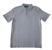 Member's Mark Stretch Pique Polo, Size Large, Soft Silver, Free Shipping