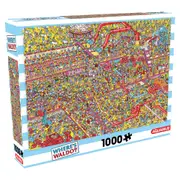 Aquarius Where's Waldo Cake Factory 1000 Piece Jigsaw Puzzle