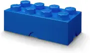 LEGO Storage Brick with 8 Knobs, in Bright Blue