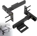 Headboard Brackets, Adjustable Bed Headboard Wall Mounting Brackets, Universal H