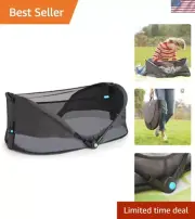 Folding Brica Baby Travel Pod with Mesh Panels - Safe Play Area for Infants