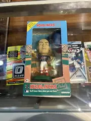 Dave Justice 1998 Cleveland Indians Headliners XL Figure NIB With Coa