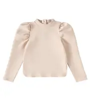 [Donsje] Donsje Minee cotton-blend top Y 7/8 pink