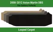 Lloyd Classic Loop Small Trunk Carpet Mat for 2008-2012 Aston Martin DBS (for: Aston Martin)