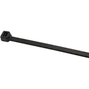 Aeroflow High Temp Cable Ties 4.8X380mm100 Pack Black Zip Tie Pa46 - AF98-4838-100