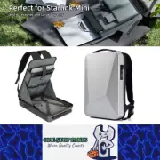 White Starlink Mini Backpack for Starlink Mini and Accessories Hard Shell Case