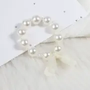 Baroque Faux Pearl Necklace for Toddler Photoshoot Birthday Presents