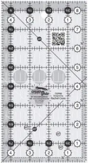 Creative Grids Quilt Ruler 4-1/2in x 8-1/2in - CGR48
