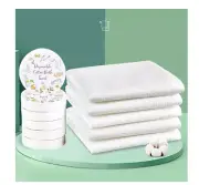 Coldchill 55 x 27 inch 5 Large Compressed Bath Towel, Disposable 99% Cotton X2