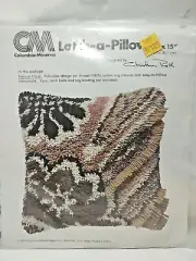 1979 Columbia Minerva Latch a Pillow 15” x 15” Full Color Design on Mesh #3631