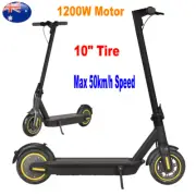 10inch Electric Scooter 1200W 50KM/H 40Km Range Foldable Adult Electric Bike