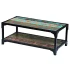 vidaXL Coffee Table Solid Reclaimed Wood