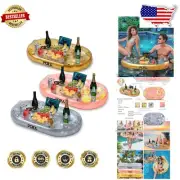 Premium Inflatable Floating Cooler with 8 Drink Holders – Perfect for Parties