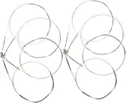 Kisangel 8pcs String Violin Strings Durable Steel Replacement Strings for Easy Installation for Classical Violin Players and Musicians Includes Various for Optimal Fit