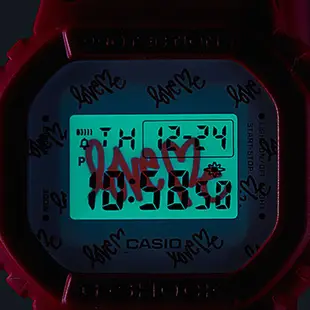 CASIO 卡西歐 G PRESENTS LOVERS COLLECTION 2020 限量天使與惡魔 情人對錶-紅 LOV-20B-4