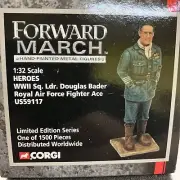 Corgi Forward March Heros WWII Douglas Nader Royal Air Force Fighter Ace 1/32