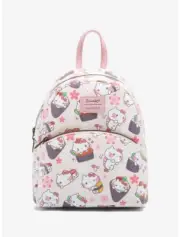 Loungefly Hello Kitty Sushi Mini Backpack In Hand NWT