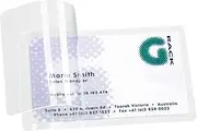 3L ES 11011 – Pack of 10 Pouches for Laminating Without Machines 3L – Manual Laminating Card ID, Fertiliser, Photographs – Size 54 x 86 mm