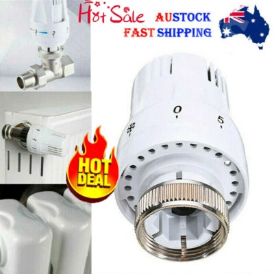 Thermostat Head Radiator Thermostatic Heater Control Head Heating Valve RK