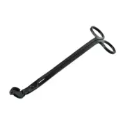 Wick Trimmer Steel Candle Snuffer Cutter Oil Lamp Trim Scissors (Black)
