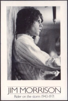 Modern Postcard: JIM MORRISON (Ref: Bigger Splash, # X443). Free UK Postage