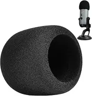 Pop Filter/Windscreen for Blue Yeti and Yeti Pro Microphones, Mic Windshield Cover for Filtering Plosives and Hissing Noise