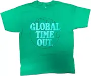 Junk Food Global Time Out Boy's T-Shirt Green XL