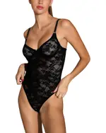 Fleur du Mal Le Stretch Multifit Lace Bodysuit