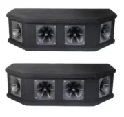 NEW (2) pack 400w Tweeter Stack Mini boxes for Car / P.A. Piezo 4" horns speaker