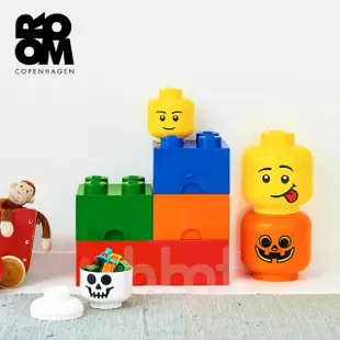 【Room Copenhagen】LEGO Brick Drawer 4樂高積木方塊四紐抽屜盒收納盒-白色(樂高收納盒)