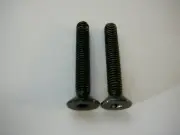 2 IKEA Part # 100104 Countersunk Hex5 Screw M6 30mm Hardware Black Finish