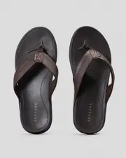 [Skylark] Skylark Men's Sunny Flip Flops Slippers in Brown Size 13 13 Brown
