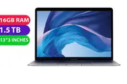 Apple Macbook Air 2018 (i5, 16GB RAM, 1.5TB, 13", Space Grey) - Refurbished (Excellent)