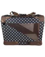 Pet Life Folding Zippered 360 Vista View House Pet Crate