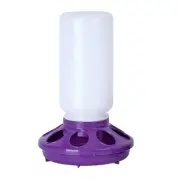 1L Chicken Feeder Bucket Water Fountain Automatic Chick Drinker Bucket Drinking