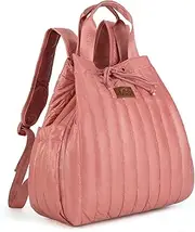 [Montana West] Lee Backpack Purse for Women Quilted Puffer Travel Fashion Backpack Daypack Ladies Casual Drawstring Bag