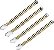 Professional Glass Cutter Tool, 2mm-20mm Cutter for Thick Glass Mosaic and Tiles, 4Pcs