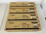Xerox Phaser Genuine 7760 Toner Cartridge Set CMYK Toner Bundle - (CMYK)
