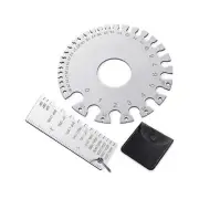Welding Material Thickness Gauge Accessories Sturdy Spring Steel Metal Sheet
