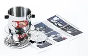 Thang Long Vietnamese Drip Coffee Maker Filter. Single Cup Serve. Inox. 6 oz Small