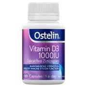 Ostelin Vitamin D 1000iu 130 Capsules