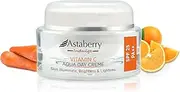 Astaberry Indulge Vitamin C Aqua Day Crème with SPF 25 for Skin illuminate 50g - Brightens & Lightens | Protect From UV Rays | Relieve Acne- Prone Skin | Reduces Pigmentation & Blemishes