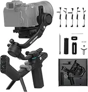 [FeiyuTech] Official SCORP-C Camera Gimbal,3-Axis Handheld Gimbal Stabilizer for DSLR and Mirrorless Camera,5.5lbs Payload,Lightweight,Compatible with Sony,Canon,Panasonic,Lumix,Nikon,Fujifilm