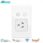 WiFi Smart AU Wall Socket Australia Light Switch Power Outlet with Alexa Google