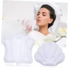 2 Pieces Inflatable Bath Pillow Bathtub Spa Pillow Neck Support Tub Pillow