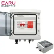 Solar Photovoltaic PV Combiner Box 500V DC Fuse MCB SPD Waterproof Box