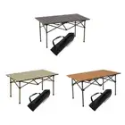 Folding Camping Picnic Table Foldable Table for Tailgating Picnics Backyard
